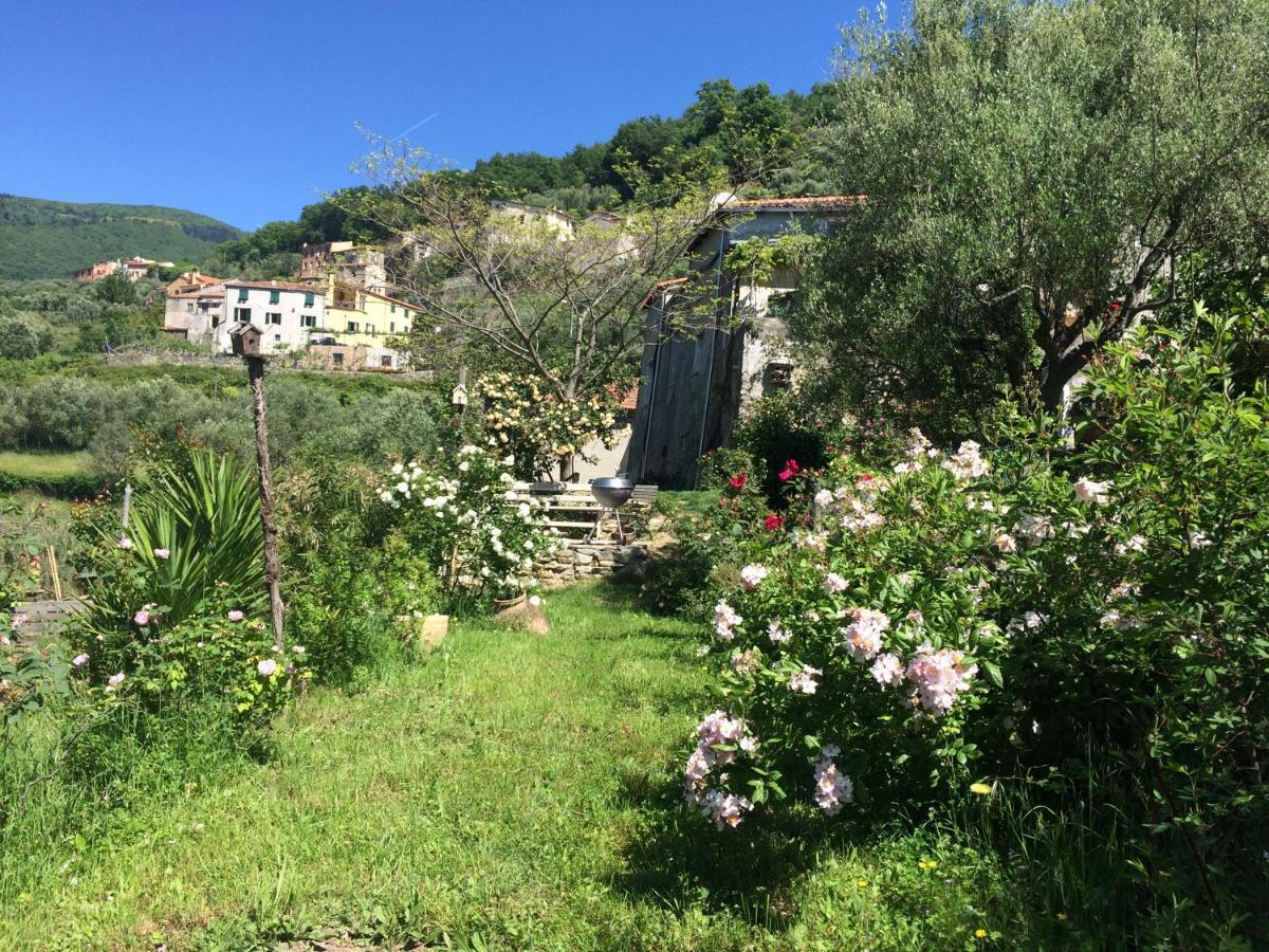 Villa Antica Casa Del Canto Iara - Private Parking Calice Ligure Exterior foto